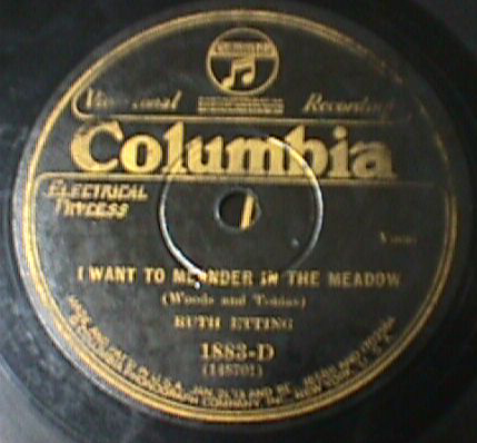 78-I Want to Meander in the Meadow-Columbia 1883